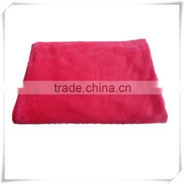 Red bath towels