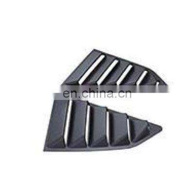 New Refit Louver Window Other Car Parts Black Plastic Quarter Window Louver For Chevrolet Camaro 2016-2021