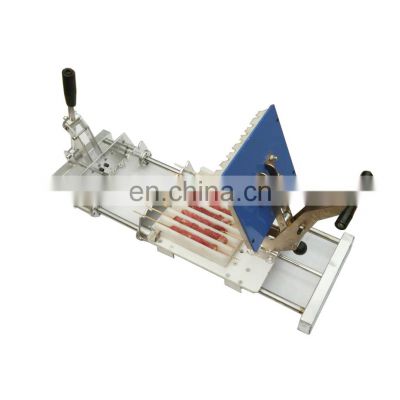 Hot sale bbq skewer machine manual kebab skewer machine satay making machine