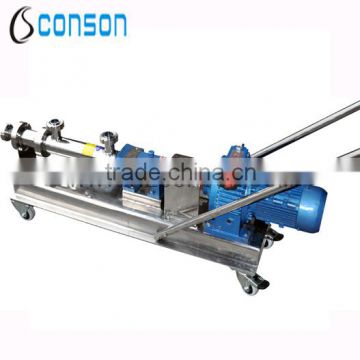 304 and 316 Stainless steel screw pump for food