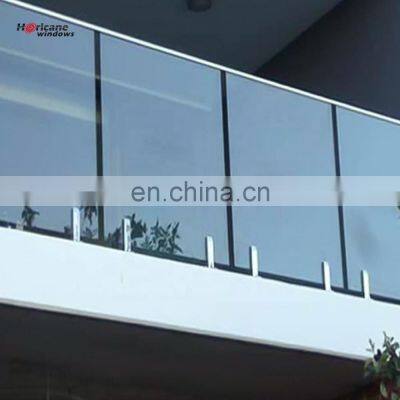 Superhouse CA Modern High Quality Outdoor U Channel Glass Balustrade With Low Price For California