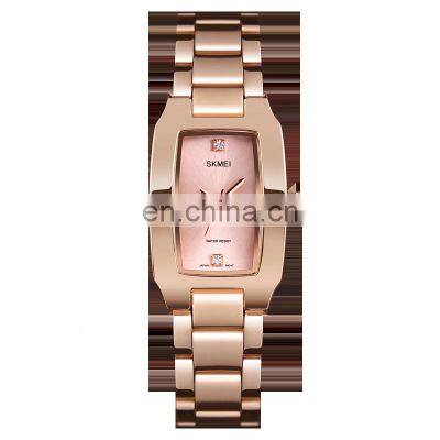 SKMEI 1400 Ladies Fashion Design 30meters Waterproof Stainless Steel Small Watch photo-3