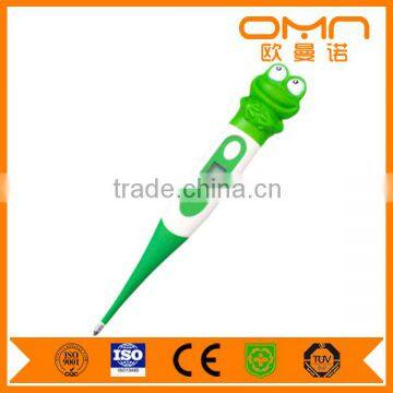 Best Cartoon Baby Adults Thermometer FDA Approved 2016 Hospital Rycom Termometer Waterproof Flexible Tip Termometro Mercury Free