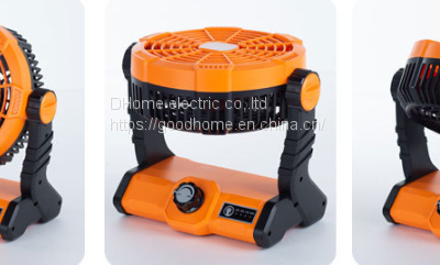 Cross Border Camping Fan Light Tent Wall Hanging Electric Fan Portable USB Charging Small Fan Outdoor Camping Fan photo-2