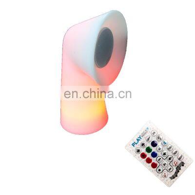 waterproof night club speakers LED lamp New model wireless Tws Super Multifunction New mini led table lamp design wireless Speak