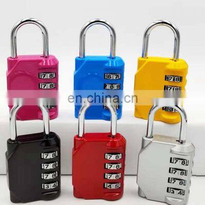 Wholesale Keyless Gym Sport Locker Resettable 4 Digit Password Combination Padlocks