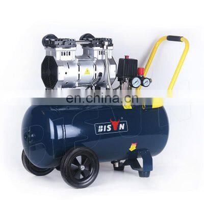 Bison China Wholesaler 2022 Hot Sale Electric 1.5Kw 2Hp Dental Unit Oil Free Air Compressor