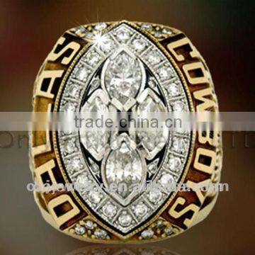 golden 1993 Dallas Cowboys silver 925 championship ring 3D artwork and mold making jewelry