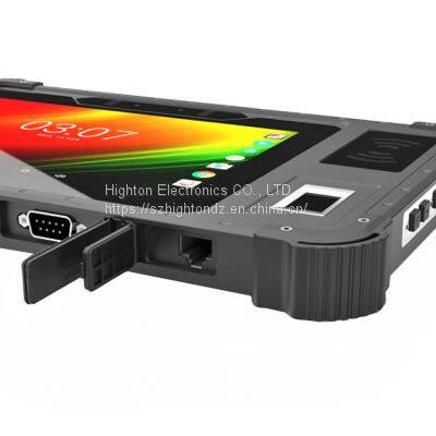 Cheapest 8 Inch RS232/RJ45 Front Fingerprint/ NFC/ UHF RFID Reader Android 10 Industrial Rugged Tablet 1920*1200 4G LTE photo-4