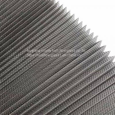 Europe Pleated Mesh/Pleated Window Screen/Polyester Plisse Screen