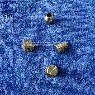 Pure Titanium Alloy Machined Parts Chuanghui Supply Lathe Processing CNC Machining Center Mechanical Processing photo-2