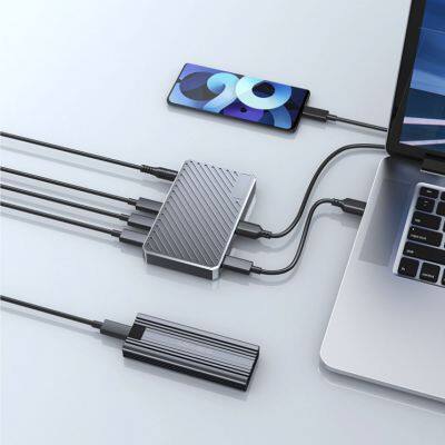 Thunderbolt 3 USB4.0 HUB 40Gbps 4-in-1 hub