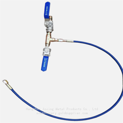 Cement/Water Injection Inflatable Packer For Borehole