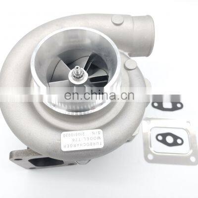 T76 Turbo Charger Turbocharger T4 .81 A/R Trim 600+ HP 76mm Compressor photo-2