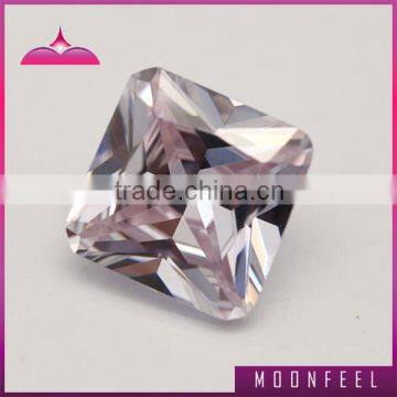 raw factory price square shaped zirconia diamonds