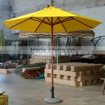 High Quality Garden Furniture Chinese Silk Fancy Parasol Green Color Outdoor Umbrella photo-6