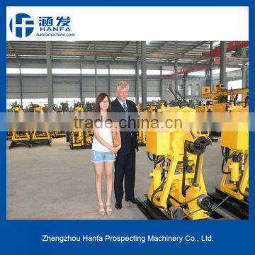 Hard Rock Driller! HF200 water well drilling equipment