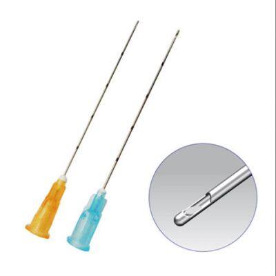 Sterile Hypodermic Needles for Single Use -Micro Cannula Kit (Blunt+Sharp) Beauty Needle Set