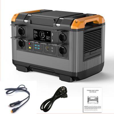 T20 2400w Portable Power Station for Outdoor Use,emergency Use,travel ,hiking,household Energy