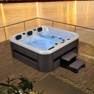 Surfing Massage Home Small Family Bathtub Standalone Outdoor Extra Large Bath Tub Smart Constant Temperature Heating Hot Spring Bath Pool photo-1