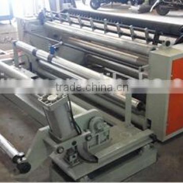 PP non-woven, BOPP, PET, CPP, CPE, PVC automatic simple slitting and rewinding machine