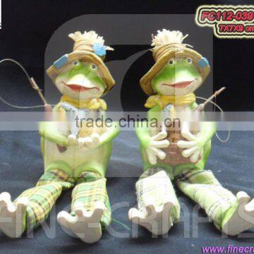 Polyresin fish frog figurine holiday gifts