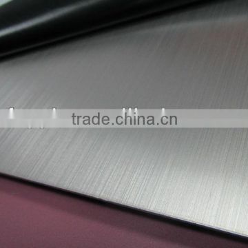 stainless steel satin hairline finish