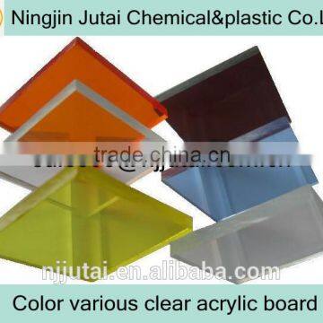 Color various clear acrylic board