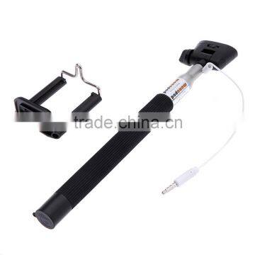 New Product for 2015 Extended Monopod Selfie Stick Z07-5 s Cable Control for Cell Phone