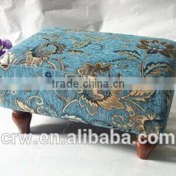 Y-1481 Popular storage footstool soft foot stool for sale