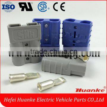 High quality 50A SMH 2pin male female wire connector blue color