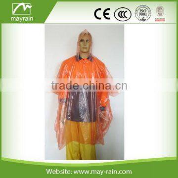 High Quality Waterproof PE Rain Poncho