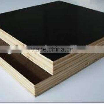 Two times hot press combi core black film 18mm concrete formwork plywood