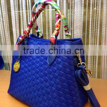 Cheaper Nylon Foldable Bag Woven Nylon Handbag Ladies photo-5