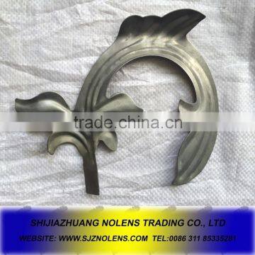 2015 new moldel Stamped Iron Rossets,Stamping Iron Sheet Ornaments