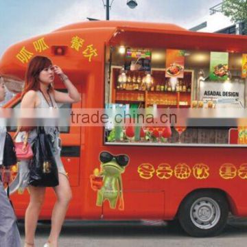 Customized Mobile Fast Food Van / Mobile Store for Sale