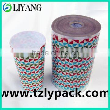 hot sale, heat transfer printing film for plastic, cup, different design, conical