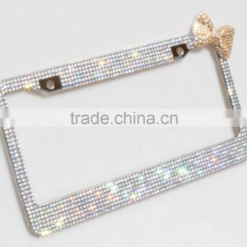 Bling Crystal License Plate Frames