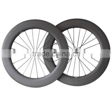 2015 clincher wheelset carbon road bicycle wheel racing wheelset 86mm width clincher