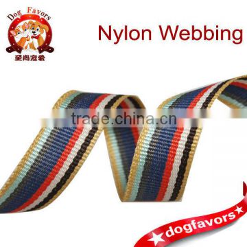 colorful plain and badge camouflage cotton belt, polyester webbing