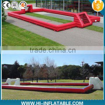 inflatable soapy soccer court inflatable sport games