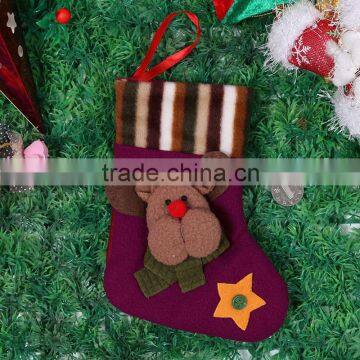 Christmas Decorative Socks Lovely Stockings Felt Christmas Socks for home decorating