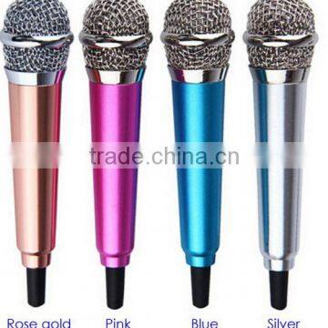 Latest Smart Mini Cellphone Microphone Handheld Wired Condenser Microphone for Mobile Phone for Tablet PC photo-2