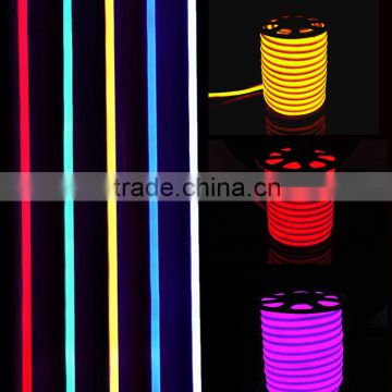 Beautiful lightings decoration strip lights ip65 110v 220v 4.5w/m led neon tube lights for rooms and outdoor