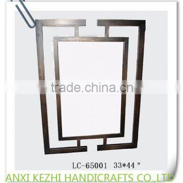 LC-65001 Rectangle Decorative Metal Frame Wall Mirror                        
                                                Quality Choice