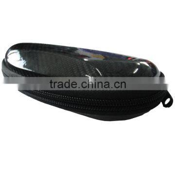 PET Carbon fiber glasses Case