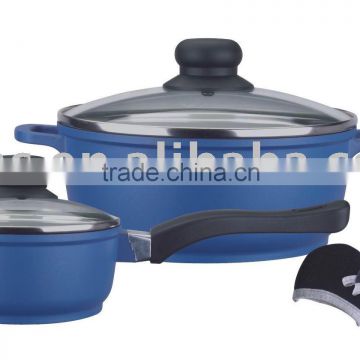 4pcs die cast aluminium cookware set