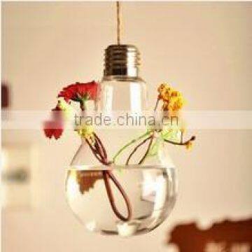 New products Crystal hanging vase, cheap crystal vase, crystal light vase