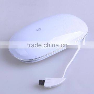 AWC808 5200mah Mouse Shape Cute Built in Cable Small Appliance Charger Portable Phone Charger photo-4