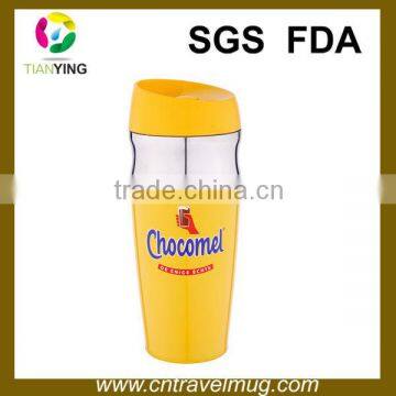 insulated double wall SS vacuum travel mug